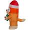 3.5ft. Airblown® Inflatable Christmas Bingo with Present